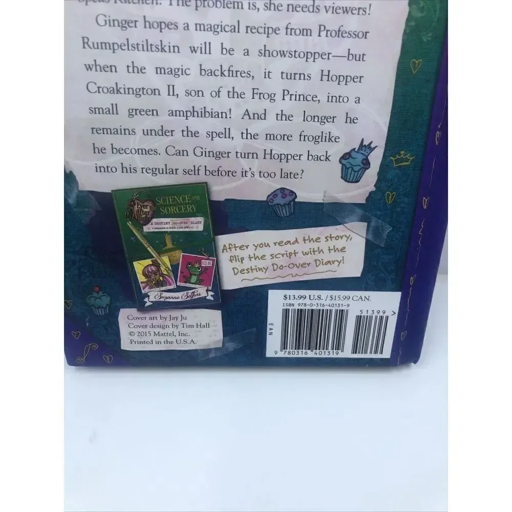 Ever after High: Kiss and Spell by Suzanne Selfors (2015, Hardcover)
